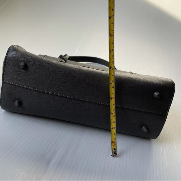 🆕 Steve Madden Baviana Satchel in charcoal arm bag NWT - Picture 10 of 16